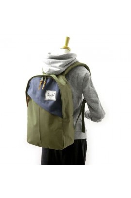 Parker Backpack - Navy / Green